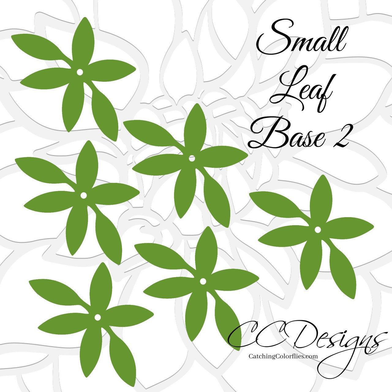 Dahlia Paper Flower Templates - Catching Colorflies