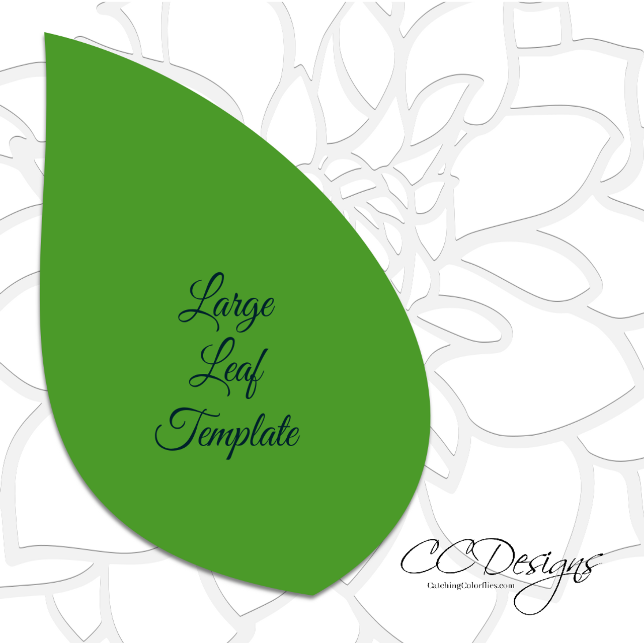 Download Giant Paper Sunflower Templates - Catching Colorflies