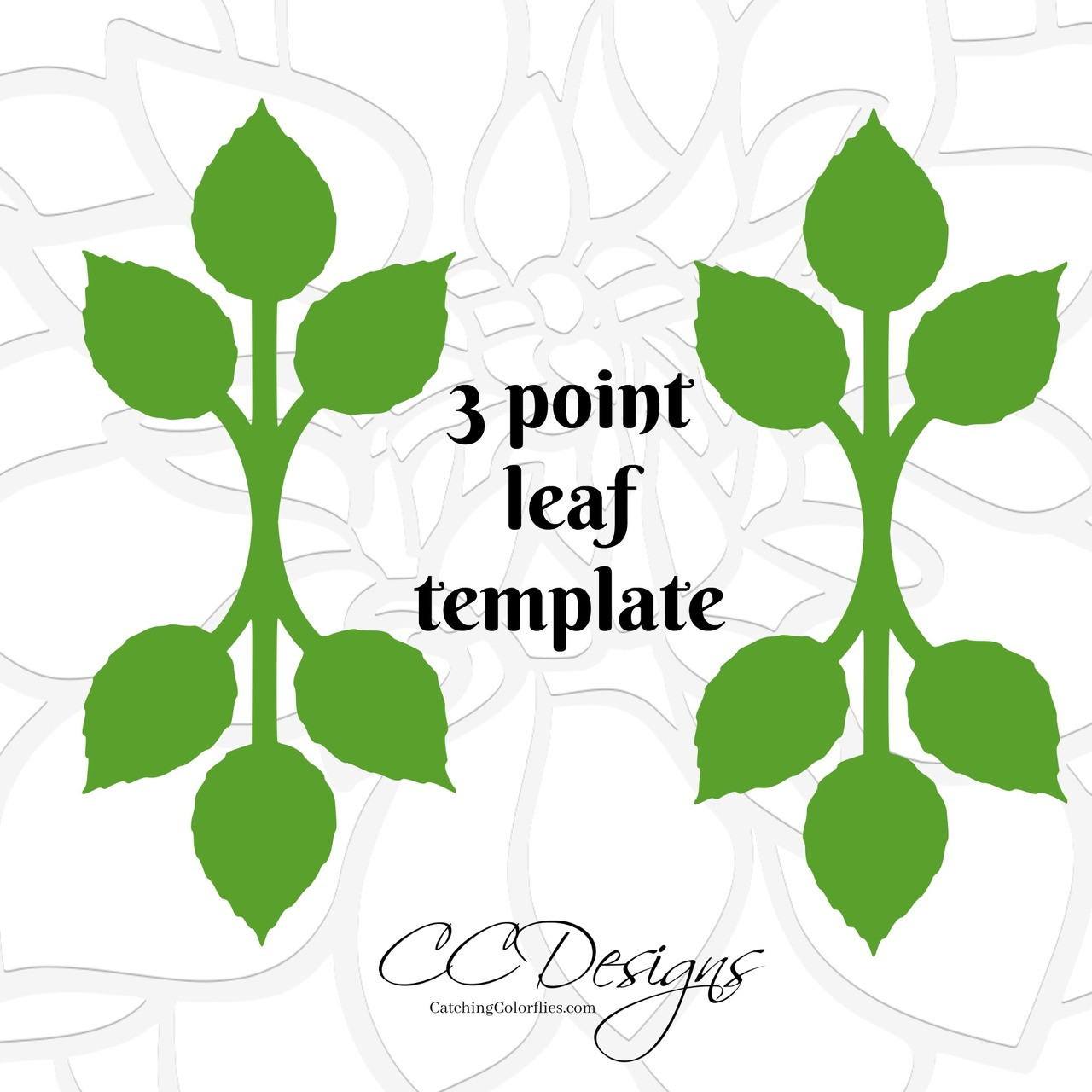 ranunculus paper flower templates catching colorflies paper flower leaves template