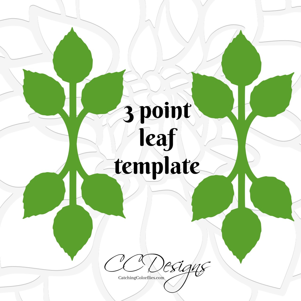 Free Free 58 Paper Flower Leaf Template Svg SVG PNG EPS DXF File
