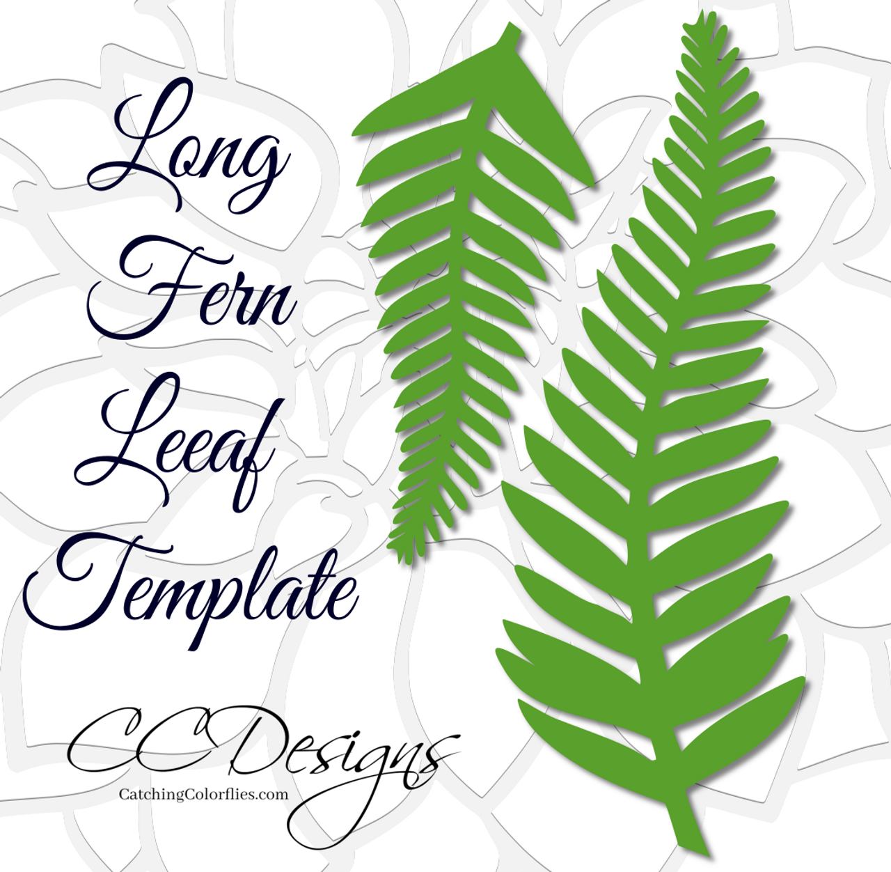 Download Giant Leafy Fern Vine- SVG Vine Cut Files - Catching Colorflies