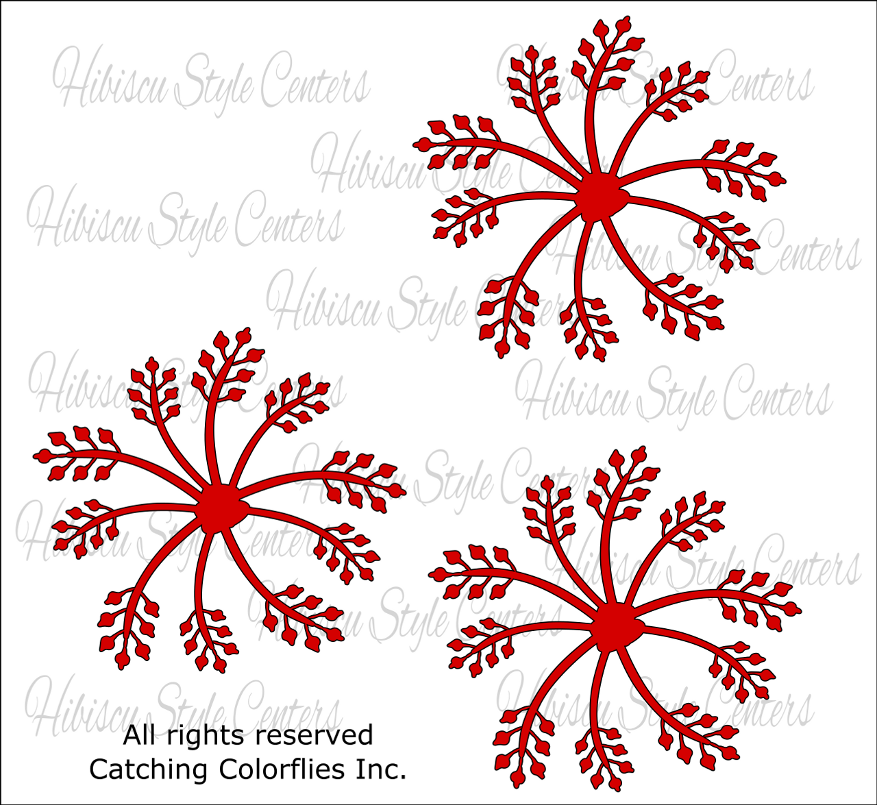 giant paper flower hibiscus templates catching colorflies