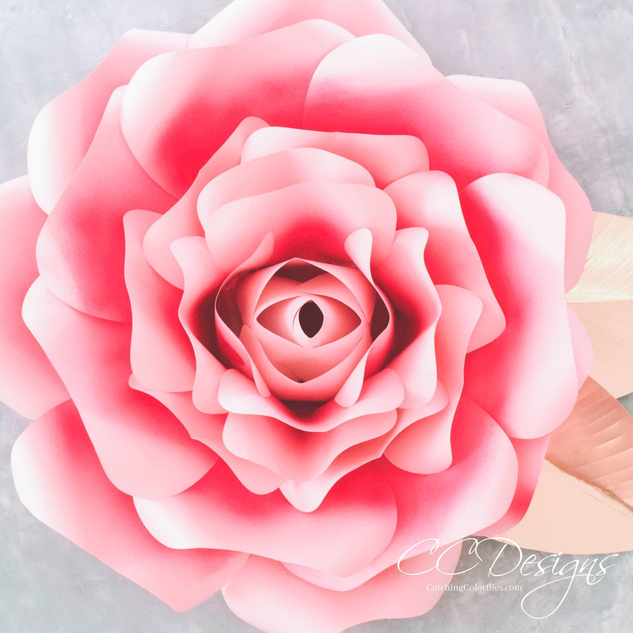 Download Alora Garden Giant Paper Rose Template & Tutorial ...