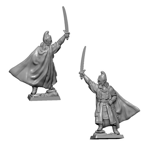 MZ650 Easterling King Mithril Miniature MZ650 Easterling King Mithril Miniature