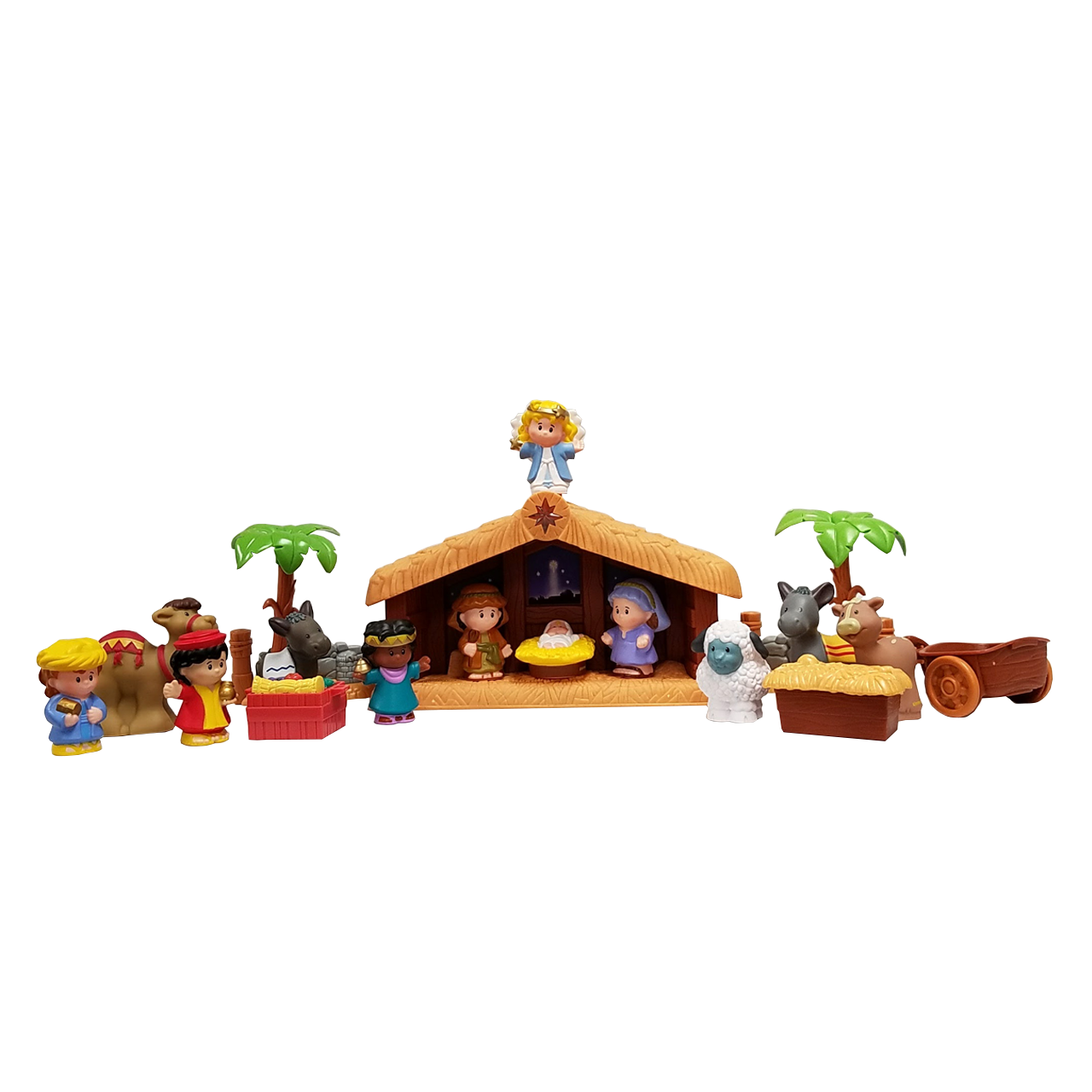 18 Piece Children S Nativity Set Fisher Price Little People Set   SPRNAT Navitivity Set  07579.1510000057 