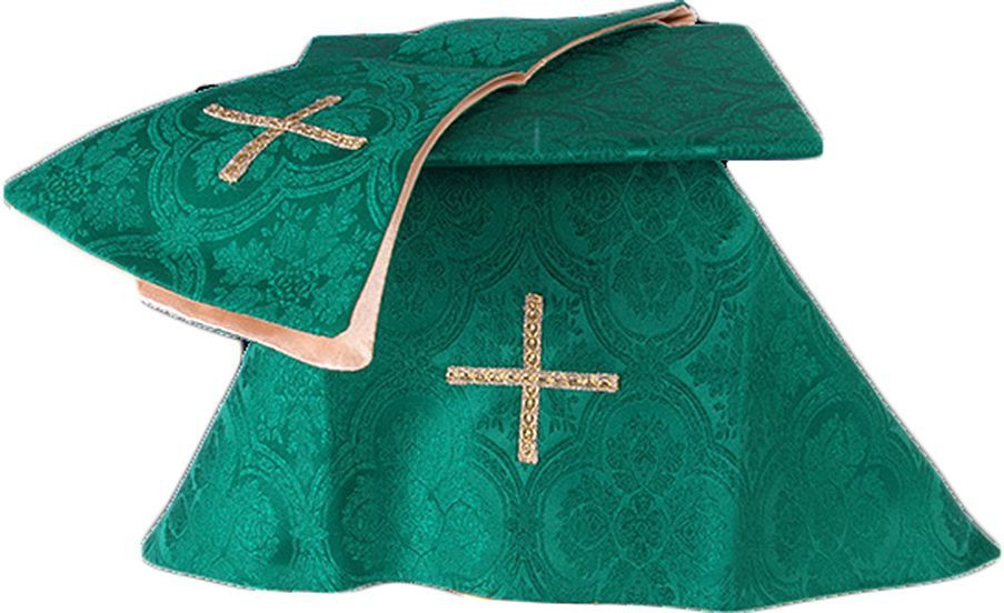 Chalice Veil Set Damask Made In Poland Available In 4 Colors F.C. Ziegler Company