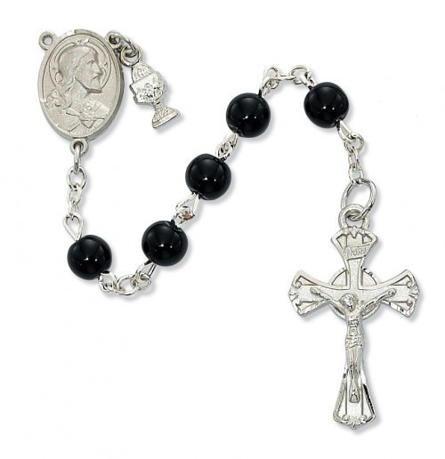 First Communion Rosary Beads | Prayer Card | Spanish | Boy - F.C ...