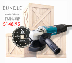 Makita bundle with free Turbo blade (9565CVSJS5) Variable speed 5 inch Makita bundle with free Turbo blade (9565CVSJS5) Variable speed 5 inch