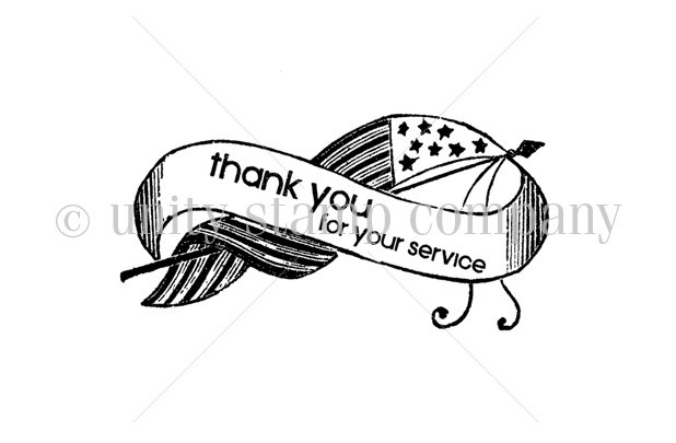 Thank You for your Service - Unity Stamp Company