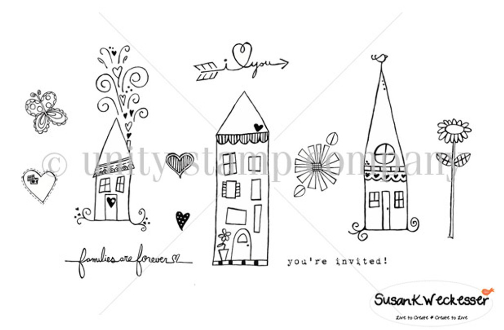 heart full homes unity stamp company