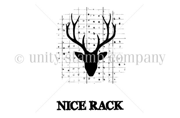 Nice Rack {deer} Unity Stamp Company