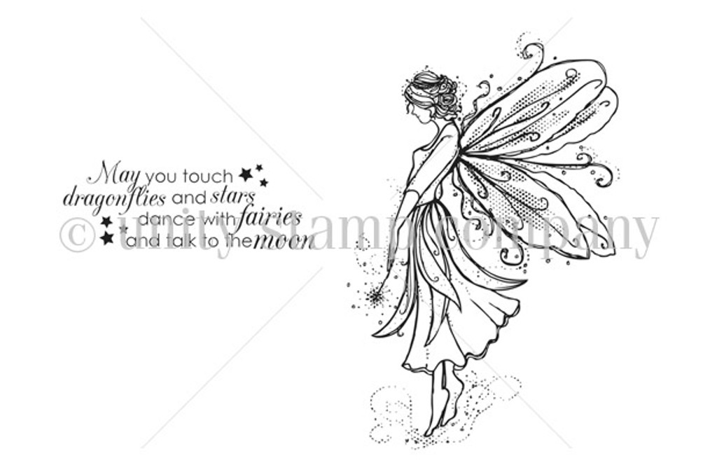 dragonflies and fairies unity stamp company