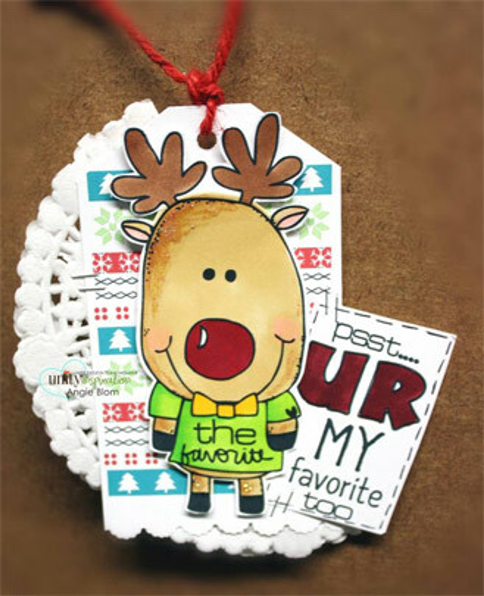 {little hands} the Favorite {reindeer} - Unity Stamp Company