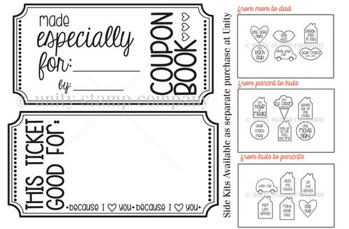 Hand-Made Coupon Book - Unity Stamp Company