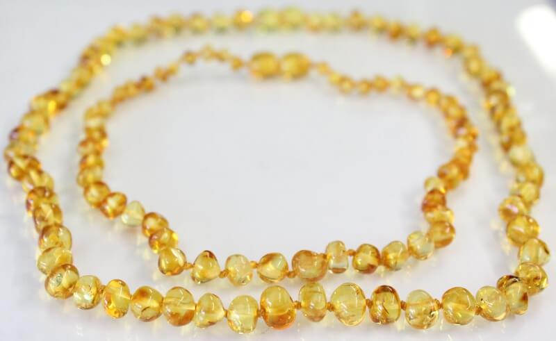 honey amber necklace for mum and baby