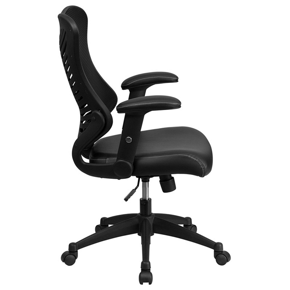 flash furniture high back designer black mesh executive swivel chair
