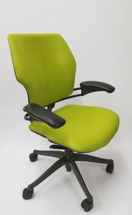 Humanscale Freedom Chair Fully Adjustable Model Lime Green