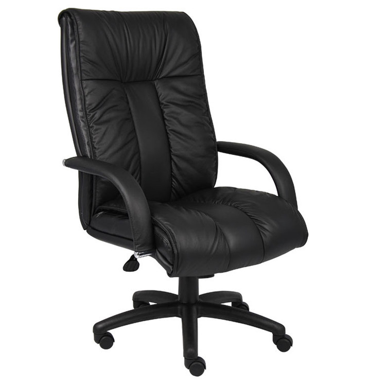 boss italian leather high
