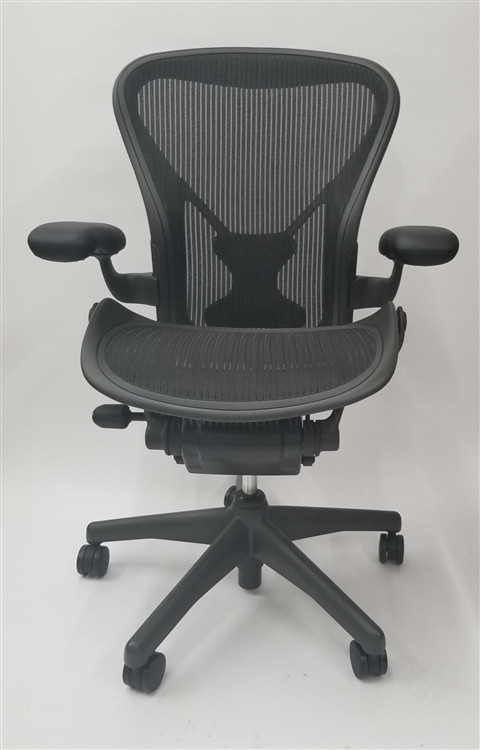 Herman Miller Aeron Chair Size B (or C) Basic Model With Posturefit