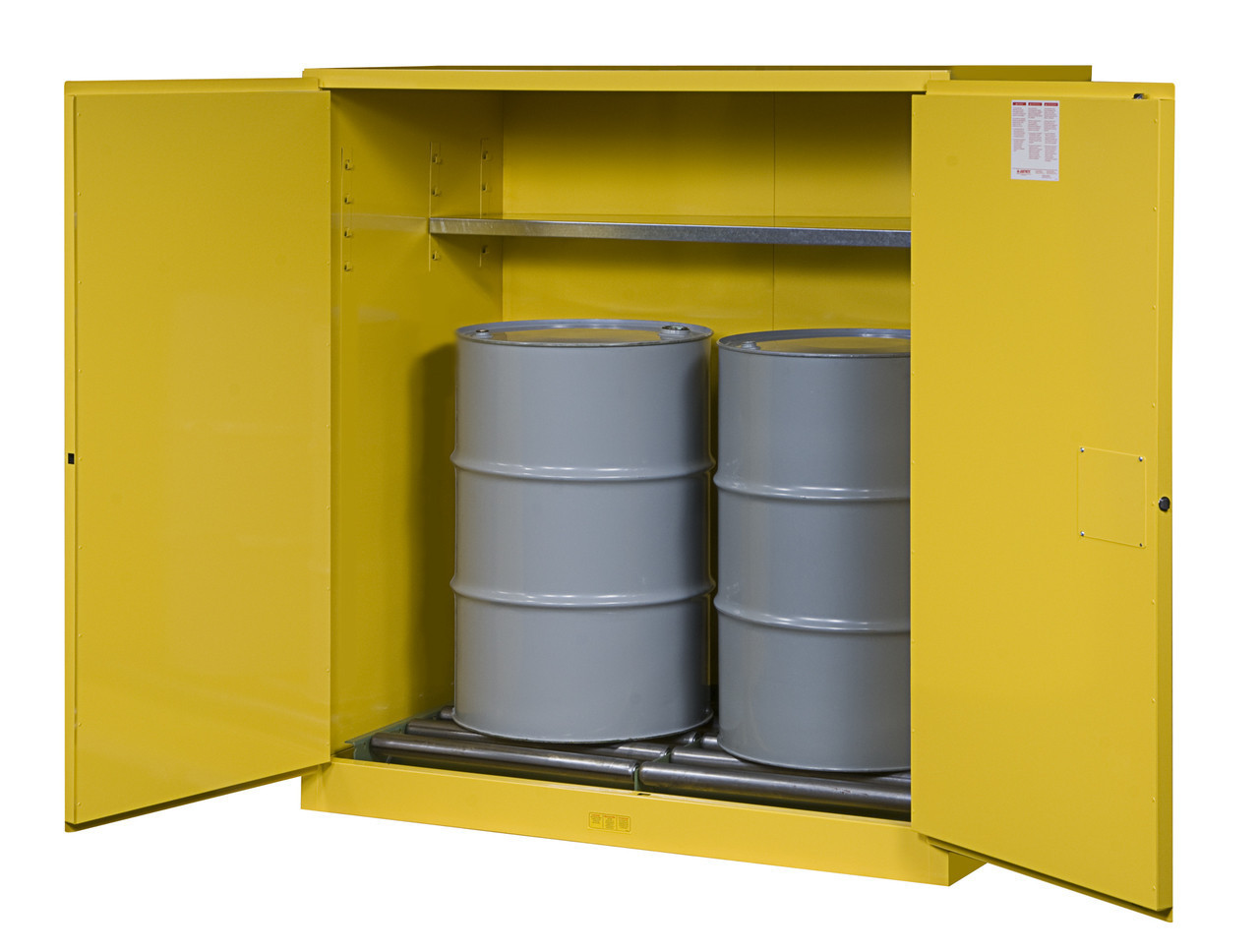 Justrite 899160 Double Vertical Drum Safety 110 Gal.