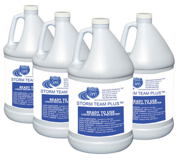 Storm Team Plus Liquid Ice Melt (4 x 1gal. Case)