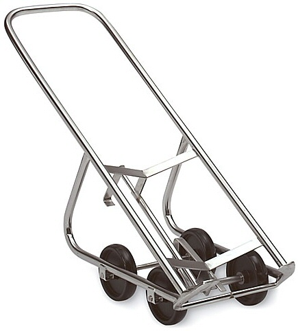 Morse Stainless Steel Drum Truck w/4 Wheels