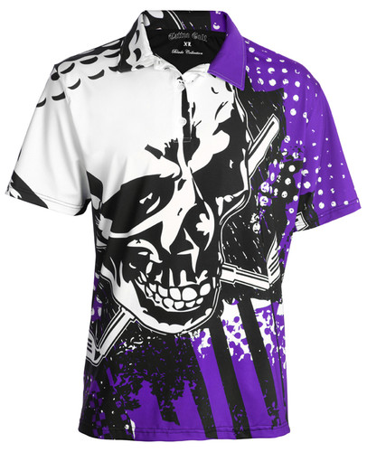 Blade performance men's golf shirt. The sleek micro-mesh fabric offers superior moisture control. Our craziest golf shirt ever! Outfit your entire team in these bad boys! Blade performance men's golf shirt. The sleek micro-mesh fabric offers superior moisture control. Our craziest golf shirt ever! Outfit your entire team in these bad boys!