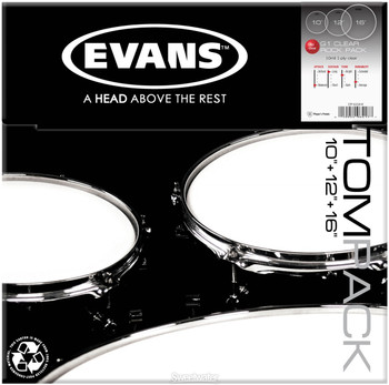 Evans G1 Clear Rock Pack Evans G1 Clear Rock Pack