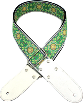 DSL Jacquard JAC20-SAL-GREEN Green/White Weave Strap DSL Jacquard JAC20-SAL-GREEN Green/White Weave Strap
