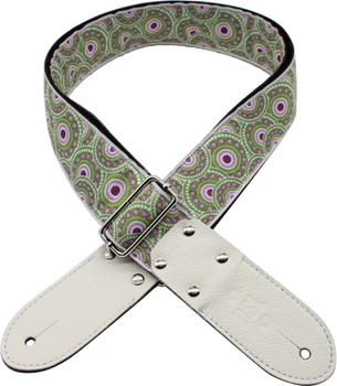 DSL Jacquard JAC20-SW-GREEN Green/White Weave Strap DSL Jacquard JAC20-SW-GREEN Green/White Weave Strap