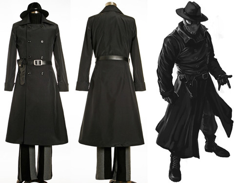 Spider Man Noir Cosplay, Spider-Man Costume Outfit Spider Man Noir Cosplay, Spider-Man Costume Outfit