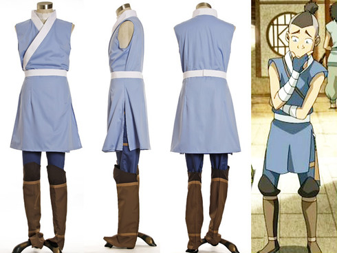 Avatar: The Last Airbender Cosplay Sokka Costume Set