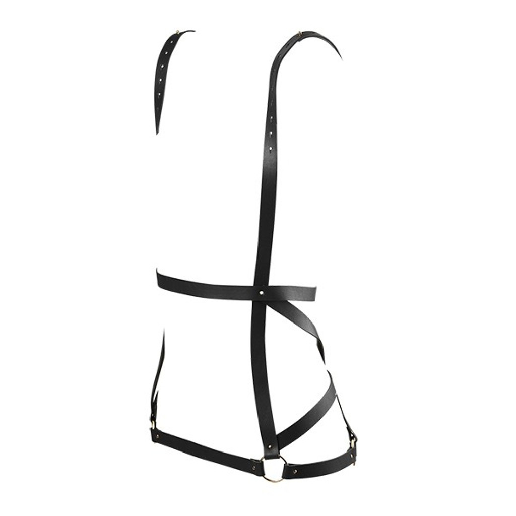 Maze Vegan Leather Arrow Dress Harness