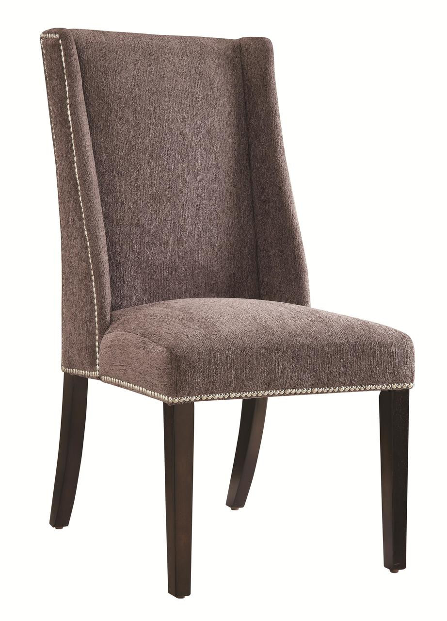 Coaster Memphis Accent Side Chair in Grey
