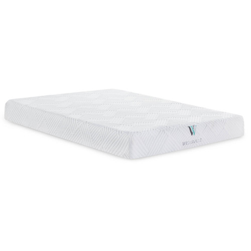 Wellsville 8" Gel Memory Foam Mattress - DealBeds.com