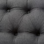 Baxton Studio Geneva Modern And Contemporary Grey Fabric Button-Tufted ...