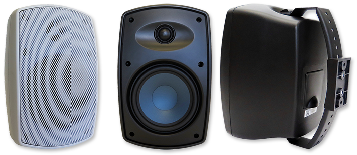Australian Monitor FLEX50 6.5" IP65 Indoor Outdoor Wall Mount Speakers