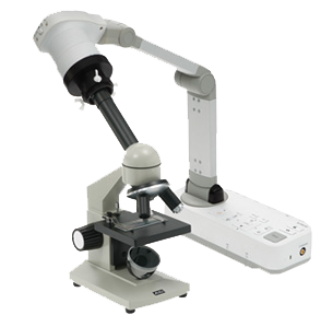 Epson Visualiser features microscope adapter