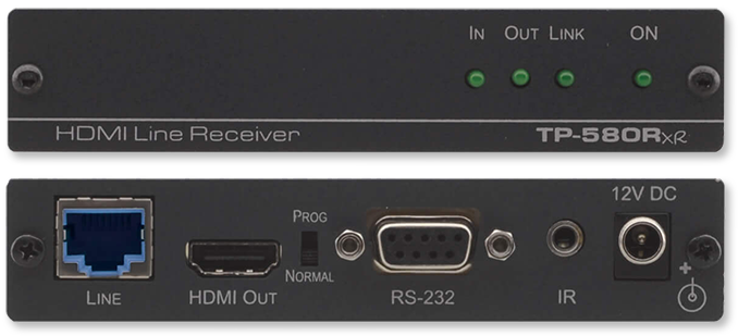 Kramer TP-580RXR 4K60Hz HDMI to HDBaseT Receiver With RS-232 & IR