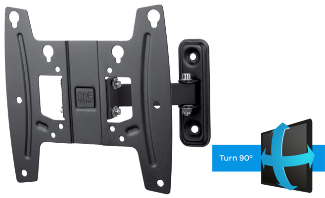 OFA Solid WM4241 Turn & Tilt TV Wall Mount - Suits 19" to 42"