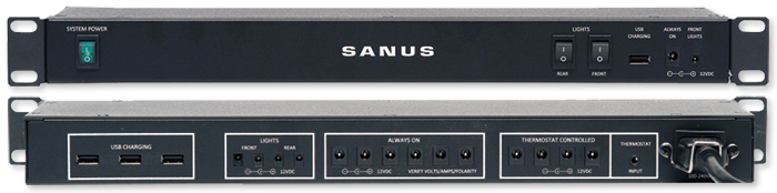 Sanus CAPT01 MultiVolt Rack Mount Power Supply