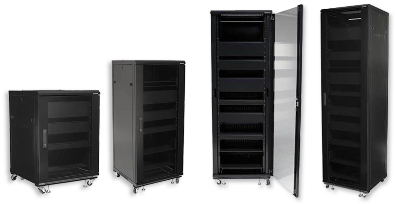 Sanus CFR21xx 21" Deep AV Rack System Cabinet 