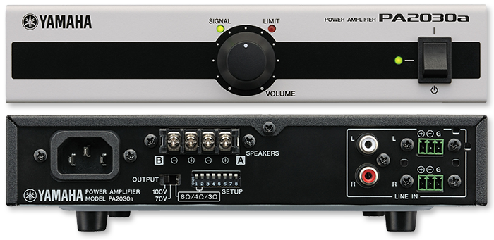 Yamaha PA2030A 30W Compact Stereo Amplifier