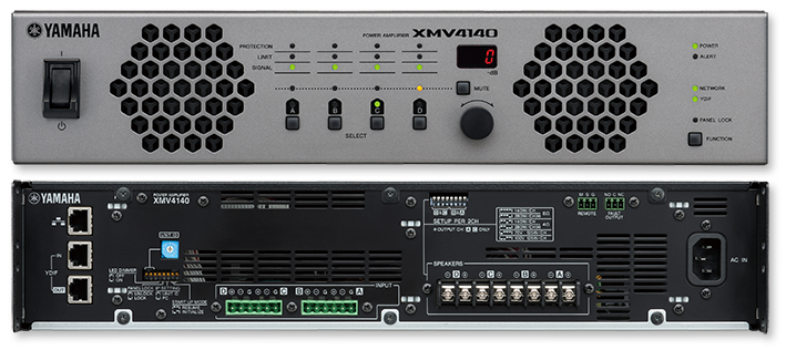 Yamaha XMV4140 4-Channel 8 Ohm 70/100W Power Amplifier