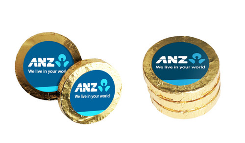 Personalised Chocolate Gold Coins Personalised Chocolate Gold Coins