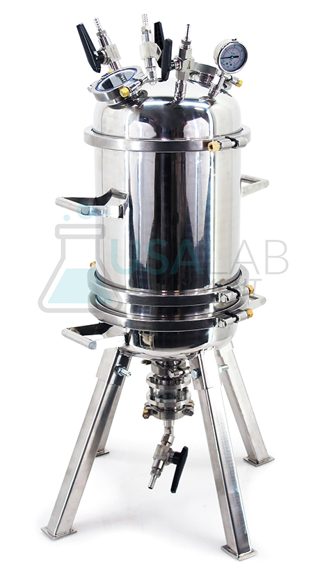 Stainless Steel Buchner Funnel With Lid | USA Lab