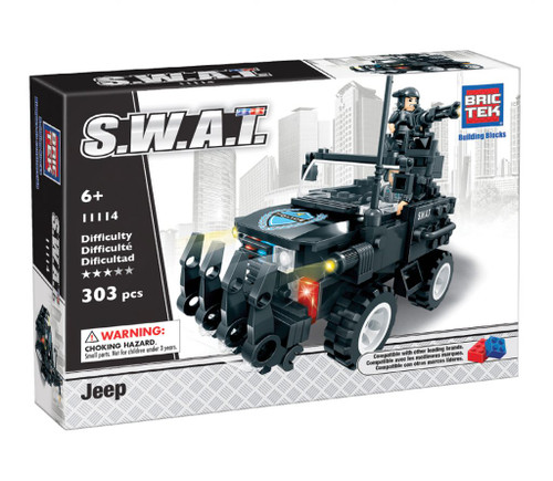 SWAT Jeep BricTek SWAT Jeep BricTek