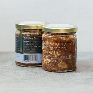 White Pumpkin and Almond Murabba (with Cardamom & Vanilla)