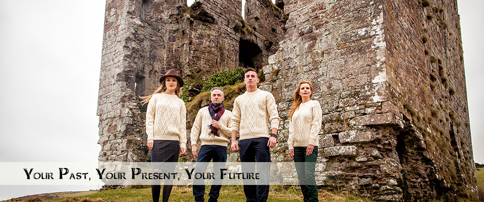 Clan Aran Irish Wool Sweaters [The Ultimate Symbol Of Irish Hertiage]