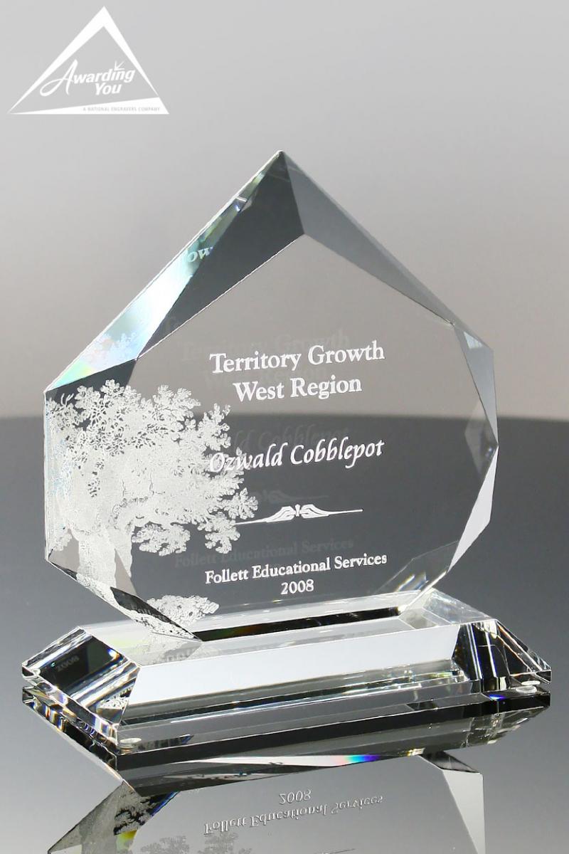 Ideal Diamond Crystal Award